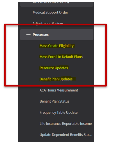 GHR Benefit Maintenance